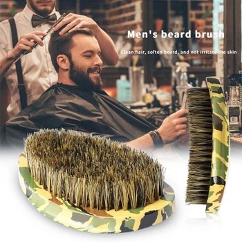 

Brush Men's Shaving Brush Boar Bristle Natural Wood Beard Brush ic Wave Brush