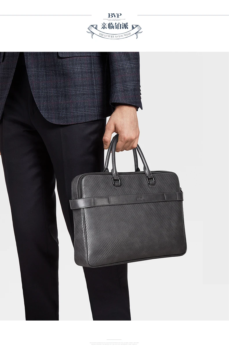 real leather man bag