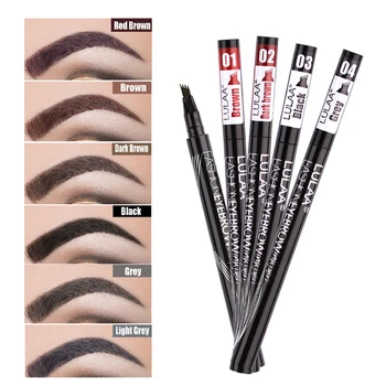 

Waterproof Eyebrow Pencil Microblading Eyebrow Tattoo Pen Fine Sketch Liquid Eye Brow Tint Dye Pencil for Eyebrows Make up