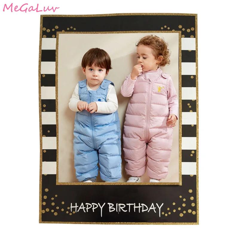 1st 16st 21st 25st 30st 40th 50th 60th С Днем Рождения Бумаги Фотокабины Реквизит Baby Shower 1st украшения реквизит для фотосессии рамка