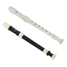 ABS пластик 8 отверстий Descant рекордер набор английский Fingering музыкальный духовой инструмент Ключ C