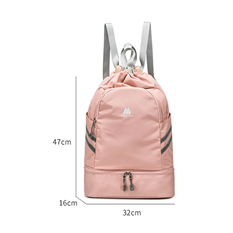 Dry Wet Waterproof Yoga Bags Gym fitness Bag Swimming Backpack Sac De Sport Sports Shoulder Drawstring Gymtas for Women Rucksack