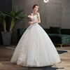 Mrs Win Wedding Dress 2022 New Sexy V-neck Ball Gown Princess Vintage Wedding Dresse Luxury Lace Wedding Gowns Plus Size ► Photo 3/6