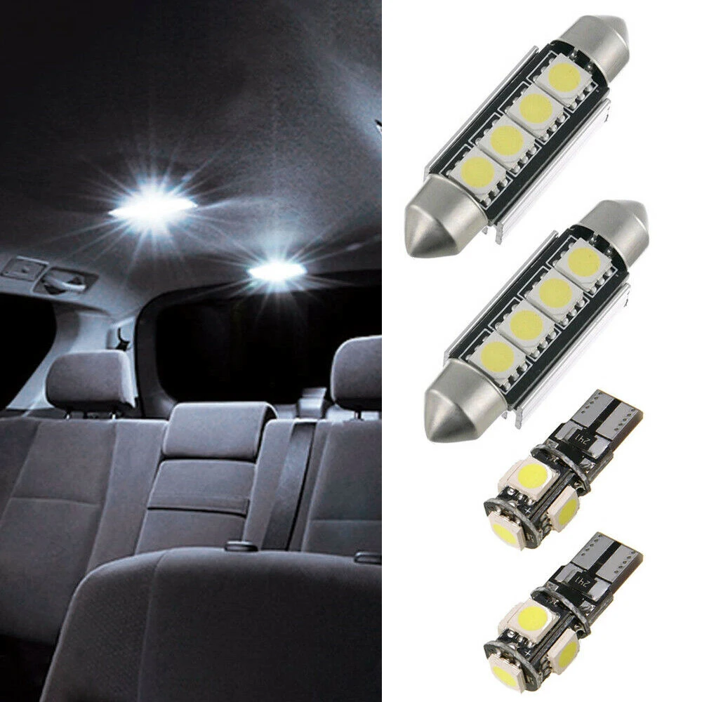 

17PCS Car LED Light Package Bulbs Error Free Premium Automobile White LED Lamp suit Various models Accessories