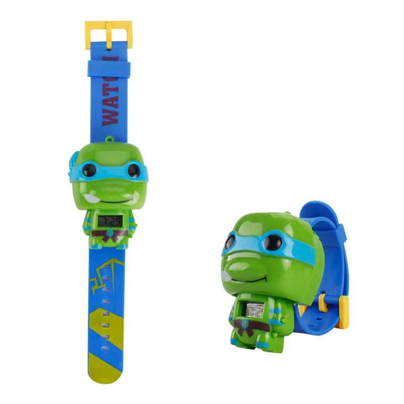 Популярные фигурки кукол супергероев Железный человек паук электронные игрушечные часы подарки на день рождения девочки мальчики игрушки для детей вечерние