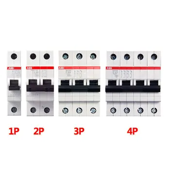 

ABB Miniature Circuit Breaker S201-C25 lighting switch MCB1P2P3P4P1A2A3A4A6A10A16A20A25A32A40A50A63A80A100A