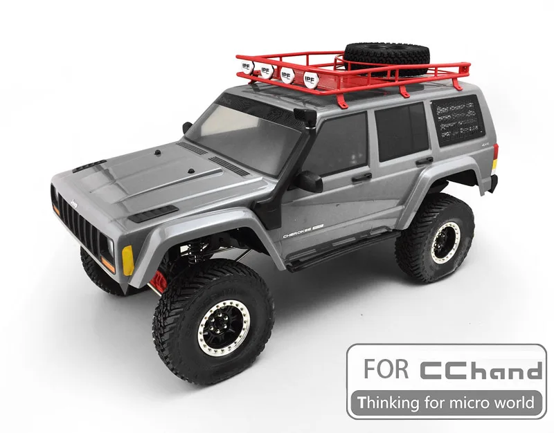Металлический багажник на крышу Для осевой CC ручной SCX10 90046/90047 cherokee RC игрушечный автомобиль