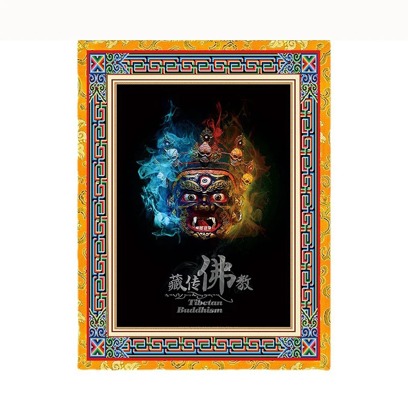 

Tibetan Buddhism Tapestry Wall Cloth Livingroom Background Wall Carpet Large Wall Blanket