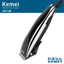 Kemei электрический триммер для волос KM-1100 Проводная электрическая машинка для стрижки волос
