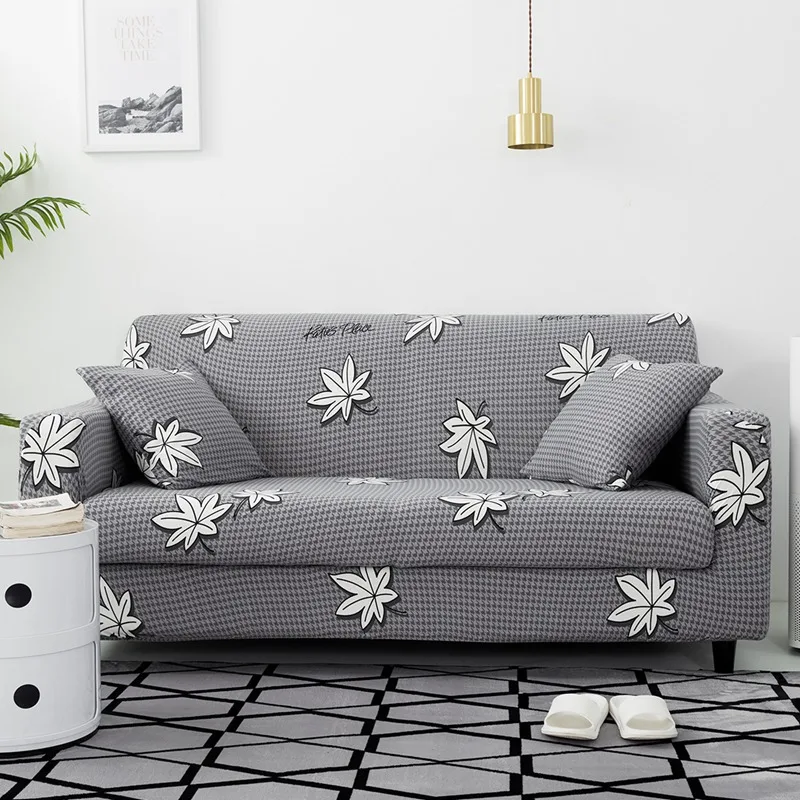 Modern Elastic Sofa Cover for Living Room Sectional Corner Sofa Slipcover Couch Cover Protector Tight Wrap Non-slip 1/2/3/4 Seat