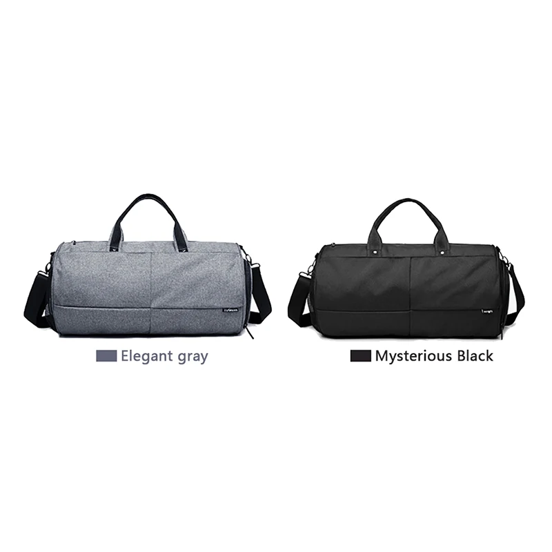 New Men Gym Bag Female Handbag Shoulder Backpack Travel Bags Sports Bag Fitness Bag Outdoor Sport Package Nylon Cylinder Packet