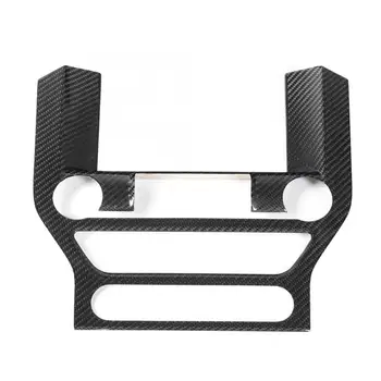 

1 Pcs Car Carbon Fiber Interior Center Console GPS Panel Cover Trim Fit for Ford Mustang All Model 2014 2015 2016 2017 2018