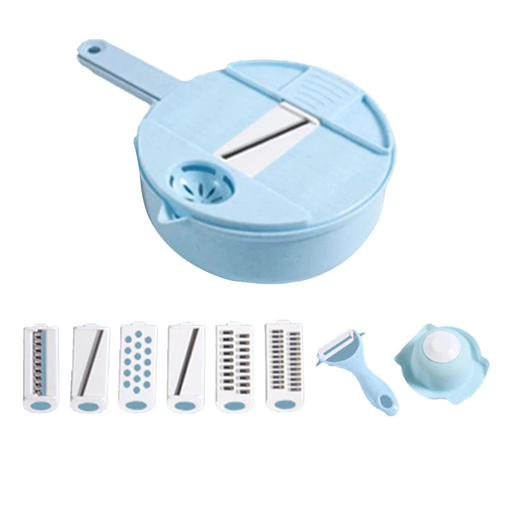 Vegetable Slicer - Vegetable Cutter and Shredder - Kitchen Multipurpose Food Cutter with Guard and Egg white Separator Vegetable Slicer - Vegetable Cutter and Shredder - Kitchen Multipurpose Food Cutter with Guard and Egg white Separator