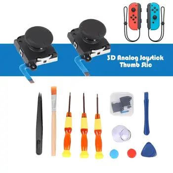

3D Joystick Simple Operation Professional Practical for NS Joy Con Nintend Switch Left Right Analog Sticks Replacement