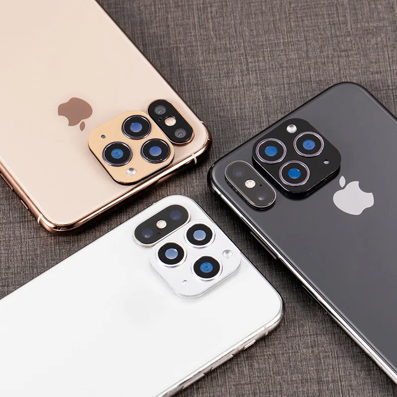 Для iPhone X XS MAX XR Seconds Change 11 PRO для Apple 11Pro наклейка на объектив модифицированный чехол