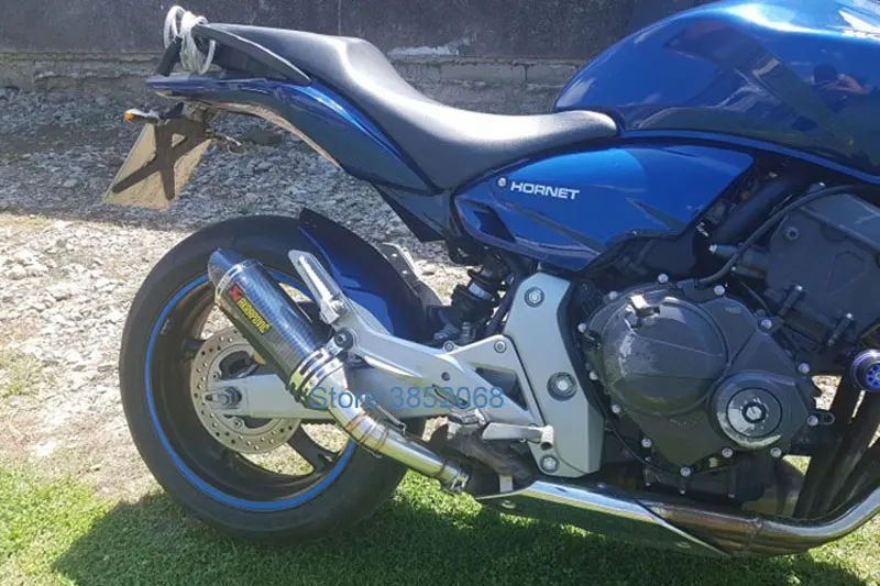 Выхлопная труба мотоцикла, средняя труба для Harnet 600 CB600 CB600F, глушитель выхлопной трубы
