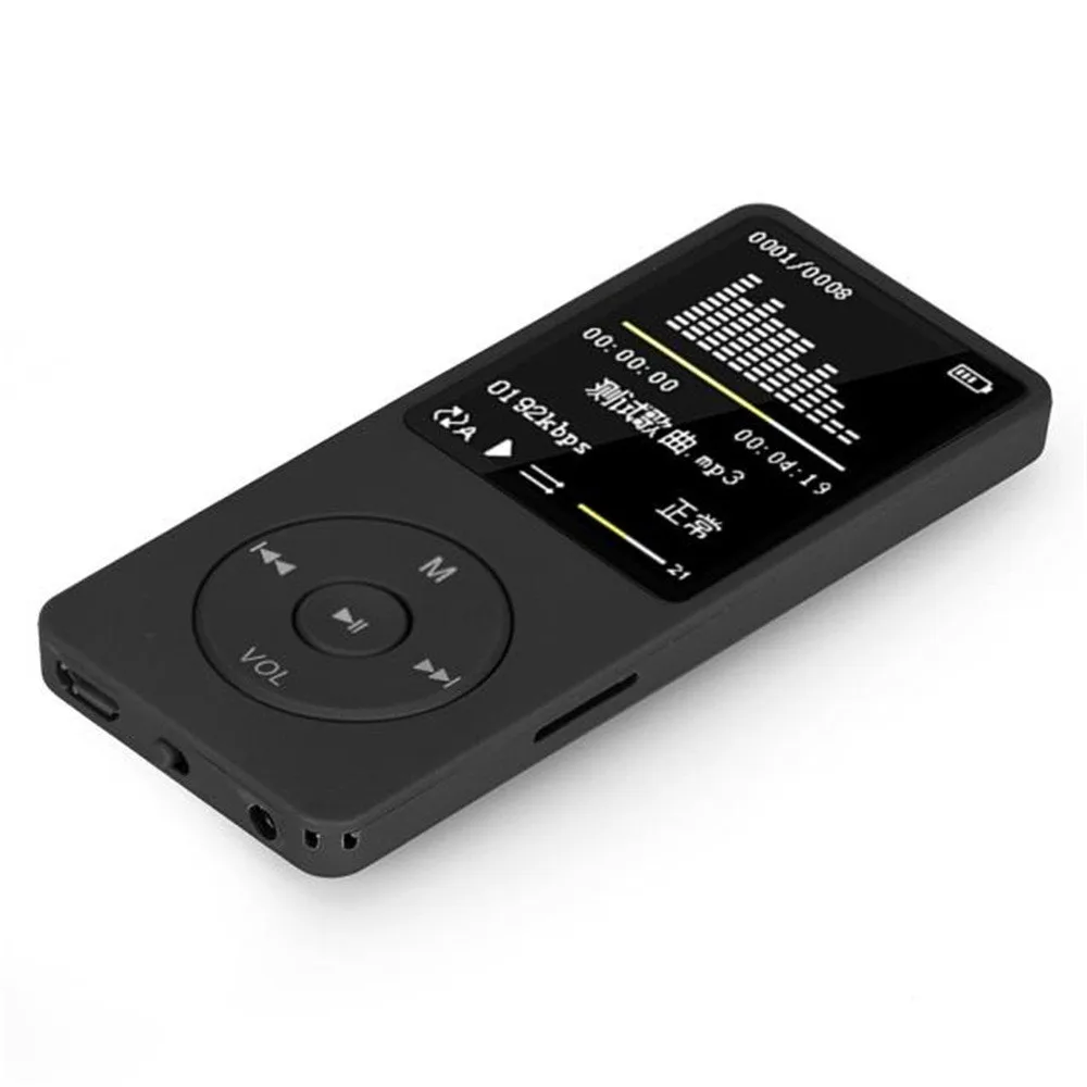 MP3 Walkman Hifi плеер USB мини MP3 плеер с ЖК-экраном Поддержка FM рекордер TF карта спортивные музыкальные наушники MP3-плеер# T10G