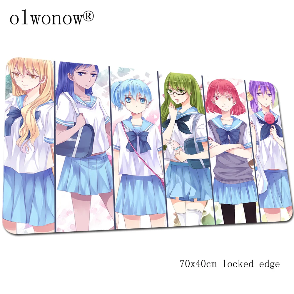 Kuroko's Basketball mouse pad 70x40 см домашние коврики для мыши лучший игровой коврик для мыши геймер Популярные персонализированные коврики для мыши Клавиатура ПК pad - Цвет: Size 700x400x2mm