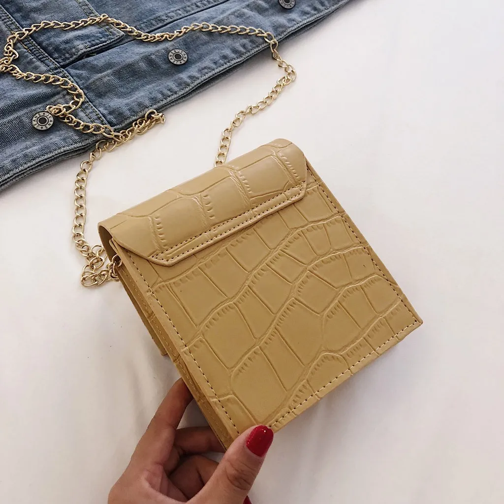Женские сумки модные bolsa feminina Женская однотонная кожаная сумка на плечо с замком сумка-мессенджер женские сумки
