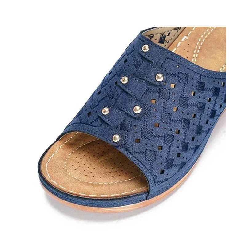 Women Sandals Summer Wedge Heels Plus Size Flip Flops