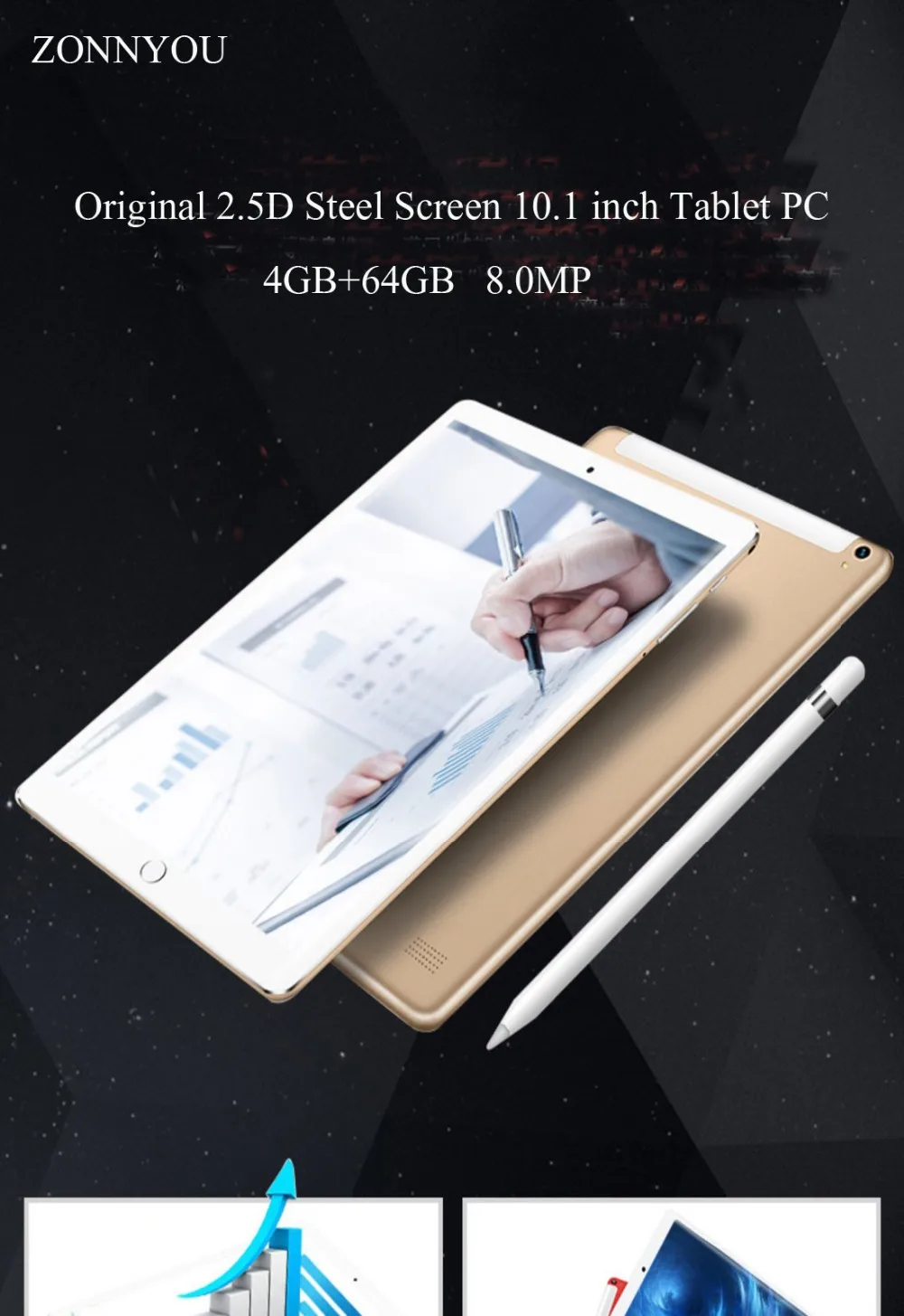 Новая система 10,1 дюймов планшетный ПК 3G/4G Телефонный звонок Android 8,0 Wi-Fi Bluetooth 6 ГБ/128 ГБ Восьмиядерный две sim-карты поддержка планшет+ клавиатура