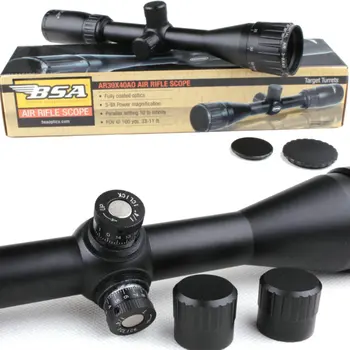 

Tactical BSA Essential AR 3-9x40 AO Air Gun Mildot Optical Sight Hunting Rifle Scopes Shooting Riflescope