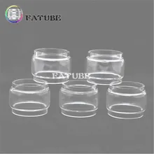 5 шт. FATUBE Пузырьковые стеклянные аксессуары для сигарет для Kaees Solomon Rta/Solomon 2/solomon 3 RTA