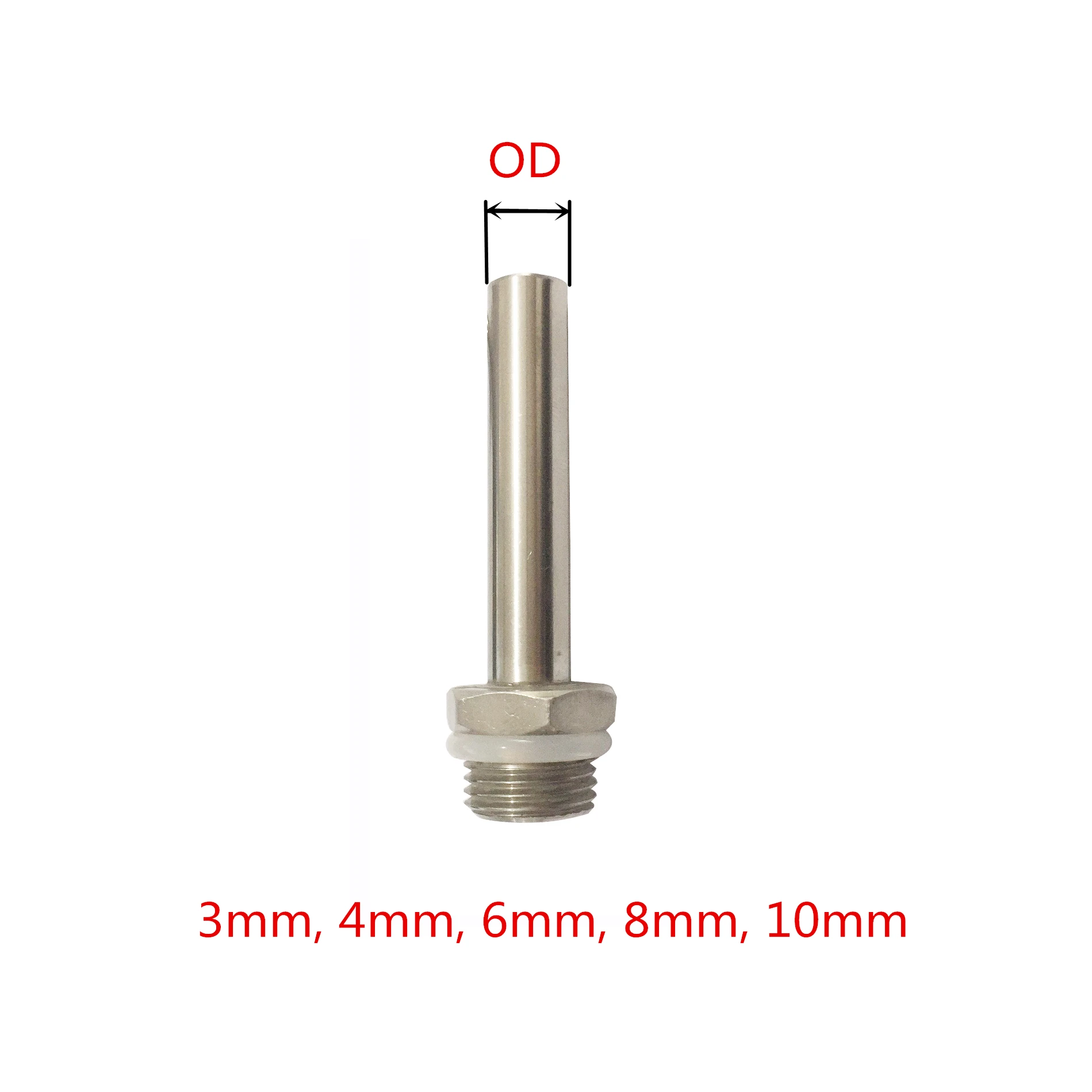3/4/6/8/10/12mm Filling Nozzles Parts Of A03 or A02 Manual Filling Machine
