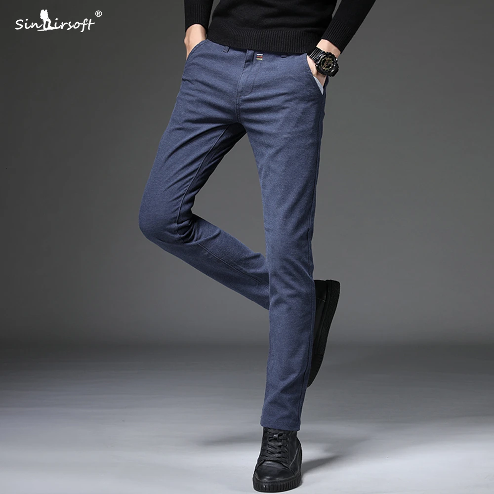 

Cotton Smart Casual Harlan Pants Men's Slim Fited Full Length Pants Male Harem Embroidery Fashion New Design Autumn Trousers Hot