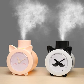 

420Ml Time Humidifier USB Essential Oil Diffuser for Home Office LED NightLight Lamp