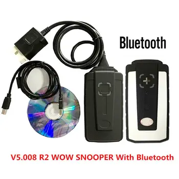 

For WOW Snooper V5.008 R2 Software with Bluetooth Obd2 scanner tools Diagnostic tool For Cars Trucks Multilanguage Support