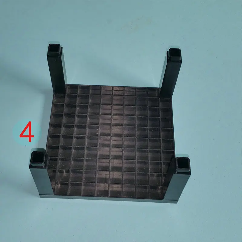 Multi-functional Black And White with Pattern 96 Hole Plug Pen Rack DIY Assembly Pen Rack Students Desktop Storage Rack Plastic