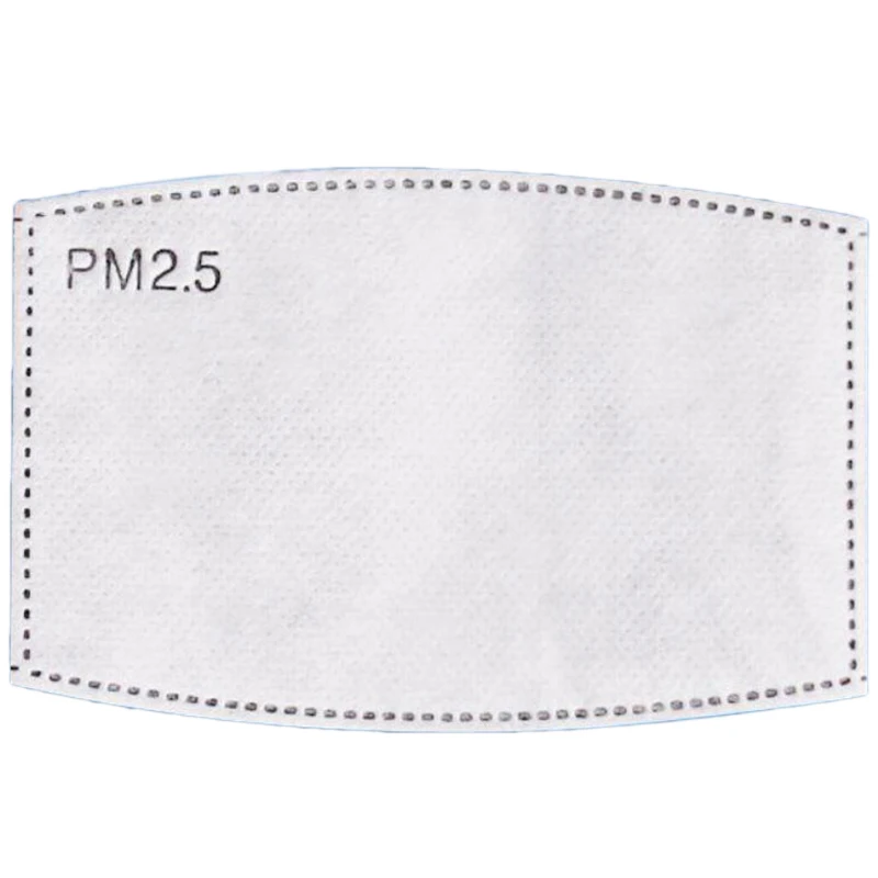 

110 Pieces of 5-Layer Mask Replacement Paper for Dust Mask PM2.5 Mask Installation