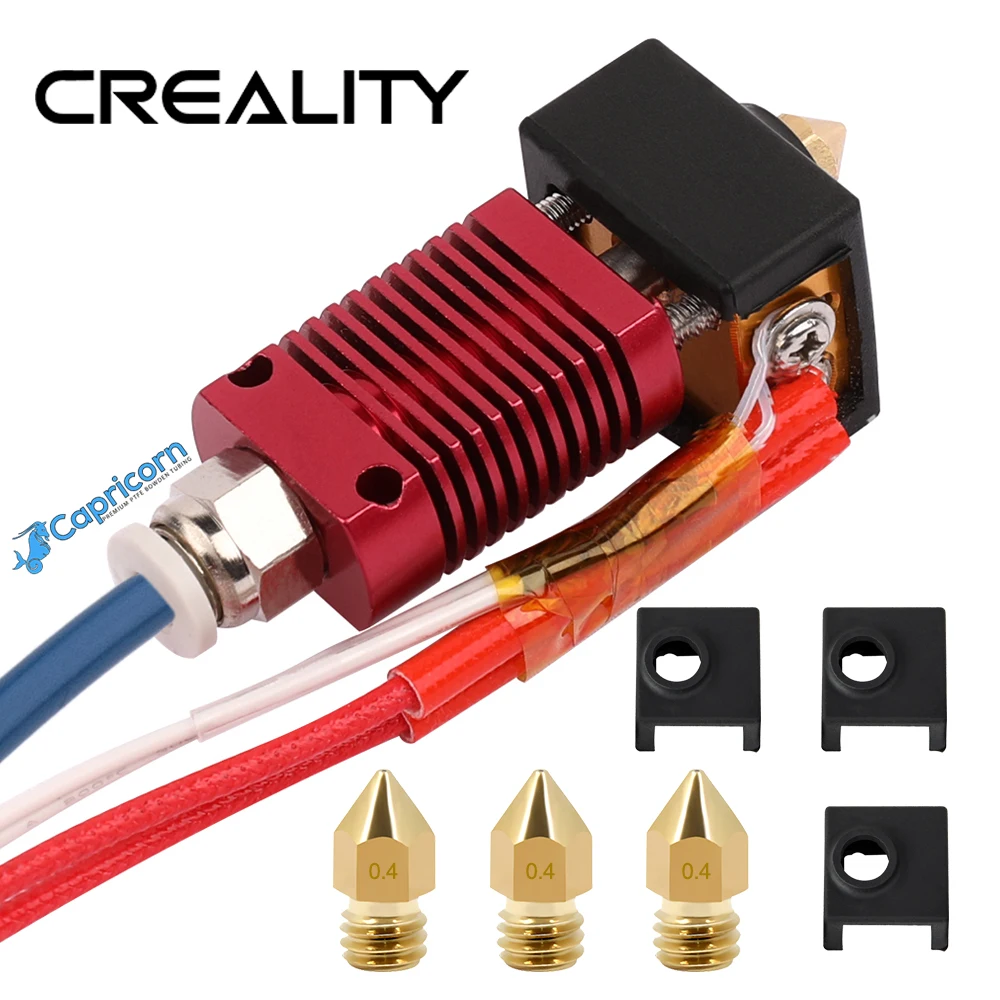 CREALITY 3D новая версия V2 наборы супер экструдеров обновление с Capricorn Bowden PTFE трубные