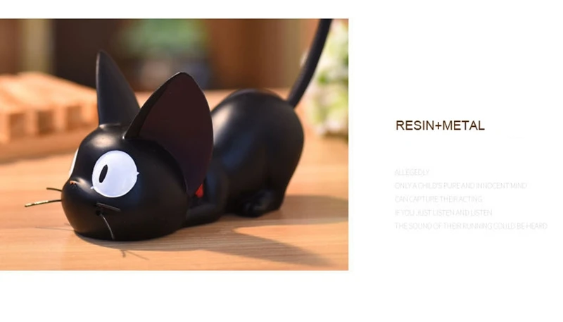 LED Night Light Creative Resin Cat Animal Night Light Ornaments Home Decoration Gift Small Cat Night Lamp  (13)