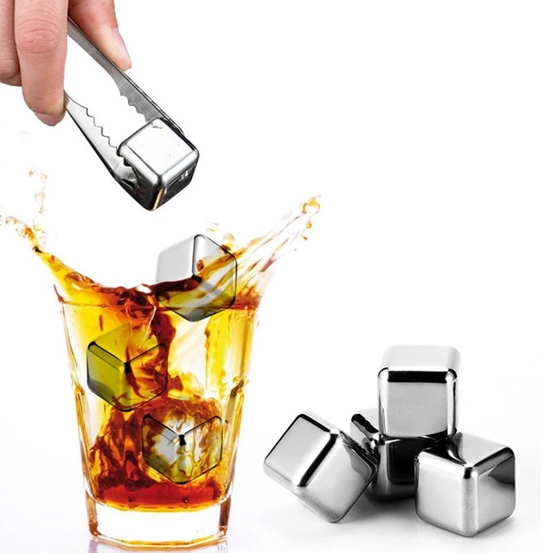 steel ice cube