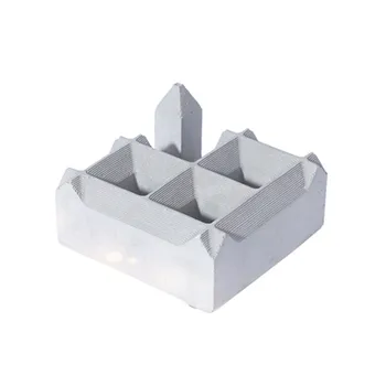

Building Walls Style Concrete Pen Holder Silicone Mold for Multi-function Fashion Office Desktop Pencil Vase Cement Molds