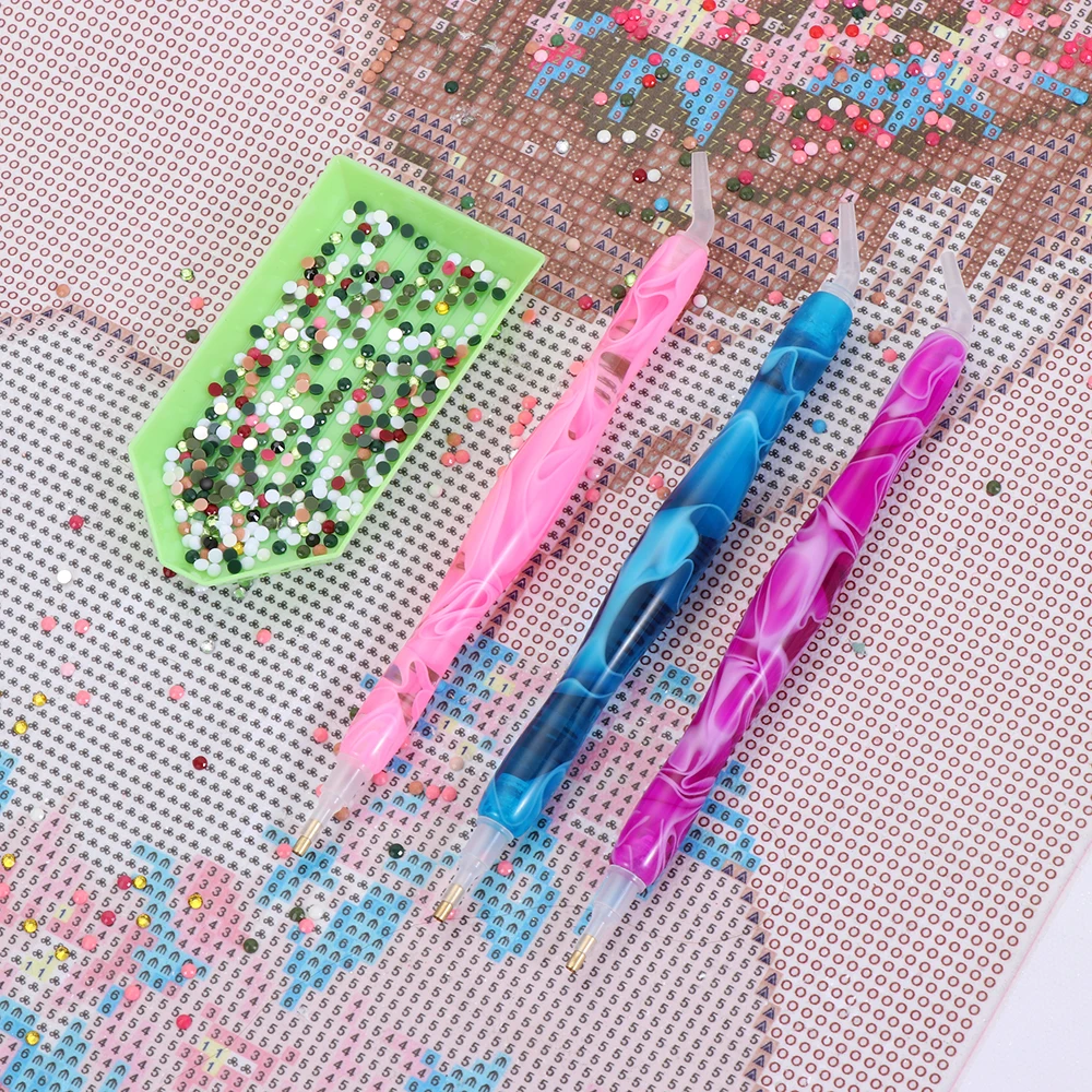 1PC New 5D High Quality Diamond Painting Pen Resin Painting DIY Crafts Cross Stitch Tool Nail Art Tool Sewing Accessories