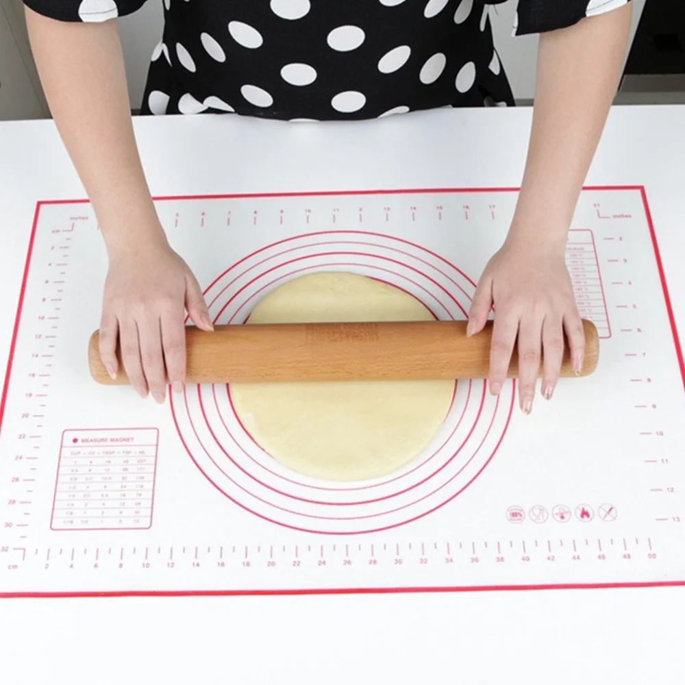 

Reusable Silicone Baking Mat Eco-Friendly Mat For Rolling Dough Pad Large Non-stick Oven Patisserie Cooking Pad Pastry Sheet