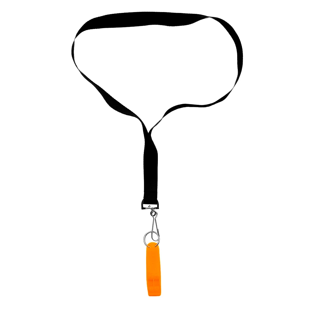 Safety Emergency Survival Rescue Signaling Whistle Scuba Diving Outdoor Whistle with Lanyard for Boating Hunting Fishing