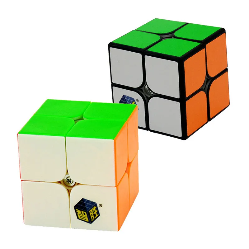 YuXin маленькая Магия 2x2x2 скоростной конкурс магический куб твист головоломка игрушки Многоцветный твист куб профессиональный скоростной Головоломка Куб хороший
