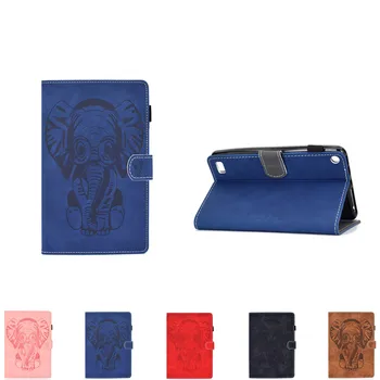 

Print Elephant PU Leather Case for Amazon Kindle Fire 7 Tablet 2015/2017/2019 Release All New Fire 7" HD7 9th with Alexa Cover