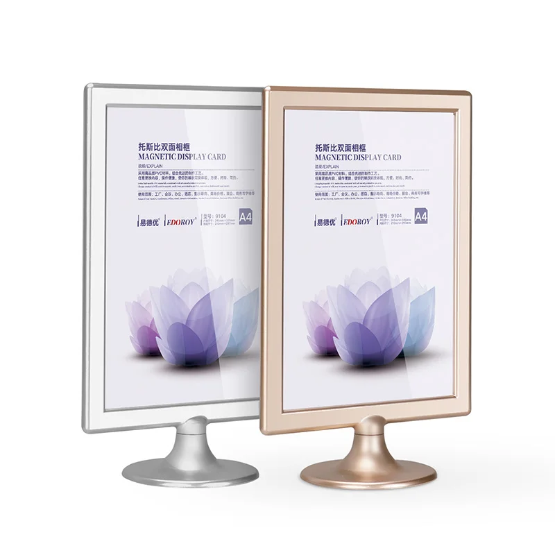 8 5 &quotw x 11" h поп-вывеска рамка для дисплея литература Fylers меню фотостойка
