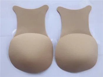 

Fashion self adhesive push up backless strapless silicone sticky invisible bra