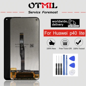 

Original OTMIL 6.4"For Huawei P40 Lite LCD Test DIsplay Screen Display Touch Panel Digitizer Frame Nova 6 SE JNY-AL10 JNY-TL10