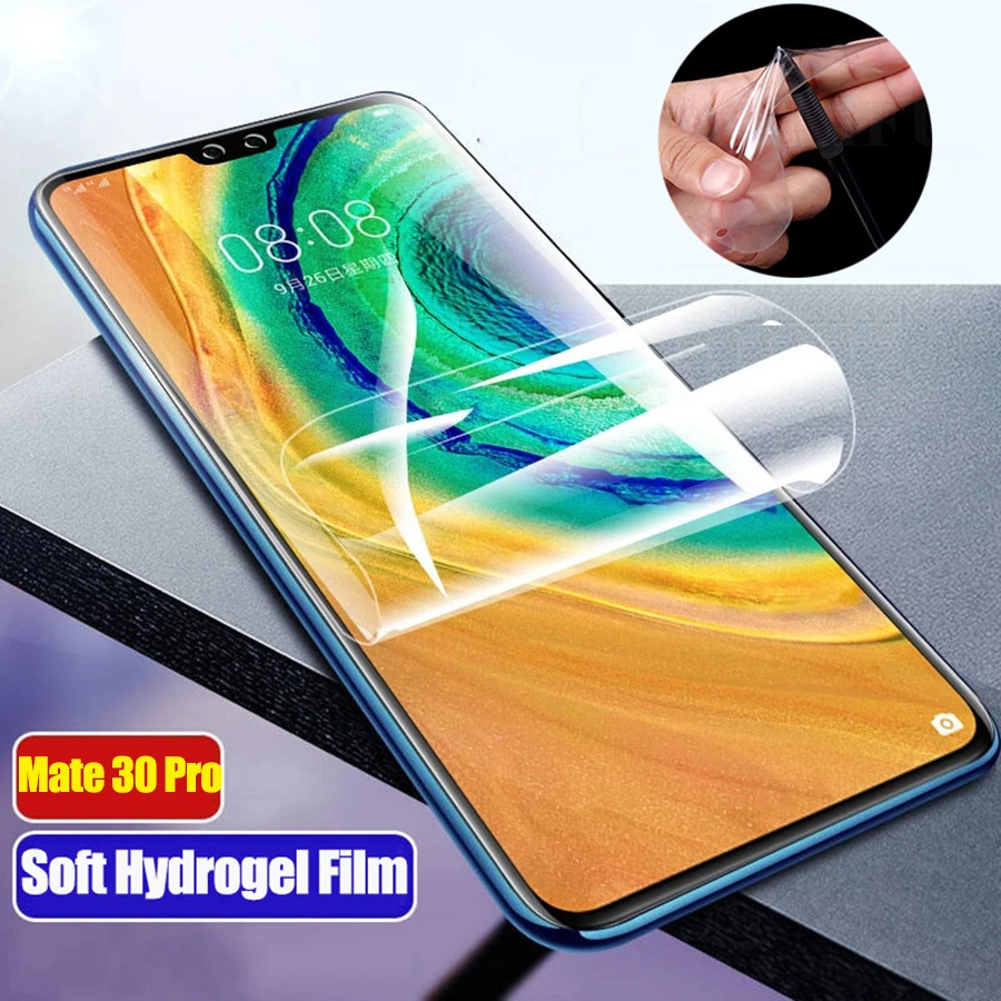 Защитная пленка для Huawei P30 P20 Mate 30 Pro Honor View 20 8X 9X|Защитные стёкла и плёнки| |