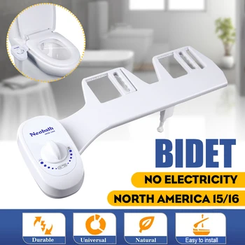 

Toilet Seat Bidet Sprayer Bidet Attachment Save Toilet Paper Fresh Water Spray Non-electric Mechanical Shower Nozzle