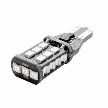 

T15 W16W WY16W 15 SMD 2835 LED CANBUS NO ERROR Car Tail Bulb Brake Light Auto Reverse Lamp Turn Signals red white yellow amber