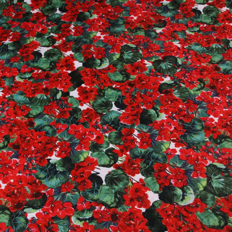 145 см ширина Portofino печать белая жаккардовая ткань для женщин осень зима платья юбки пальто брюки Швейные DIY-BF126