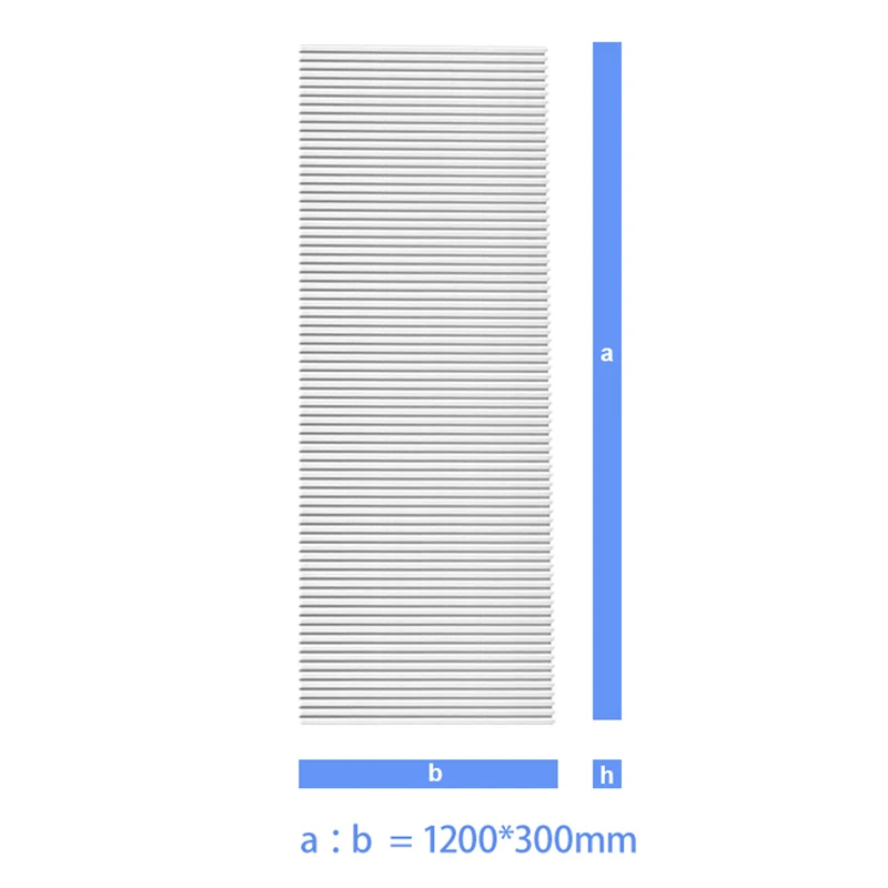 DIY 300*1200 мм Универсальный фильтр экран PM2.5 дымка очиститель воздуха аксессуары PP+ PET фильтр для замены фильтра